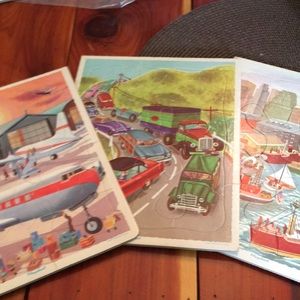 3- Vintage puzzles